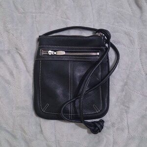 Tignanello Black Genuine Leather Purse